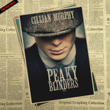 That man Store Peaky blinder Movie Kraft Paper Poster Bar Cafe Vintage High quality Printing Drawing core Decorative Painting - one46.com.au