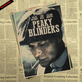 That man Store Peaky blinder Movie Kraft Paper Poster Bar Cafe Vintage High quality Printing Drawing core Decorative Painting - one46.com.au