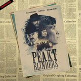 That man Store Peaky blinder Movie Kraft Paper Poster Bar Cafe Vintage High quality Printing Drawing core Decorative Painting - one46.com.au