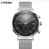 SINOBI Luxury Brand Watch Men Watch Luxury JAPAN Movement Watches Fashion Luminous Men's Watch Clock saat relogio masculino - one46.com.au