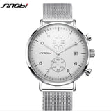 SINOBI Luxury Brand Watch Men Watch Luxury JAPAN Movement Watches Fashion Luminous Men's Watch Clock saat relogio masculino - one46.com.au