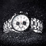 2018 Top Brand Luxury full steel Watch Men Business Casual quartz Wrist Watches Military Wristwatch waterproof Relogio SALE New - one46.com.au