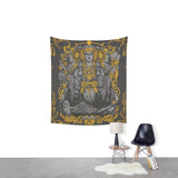 IBERIAN HECATE Gray Wall Tapestry - one46.com.au