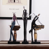 Billiards Characters Resin Crafts Ornaments Home Decoration Accessories Figurine Sports Miniature Gift Model Home Decor - one46.com.au
