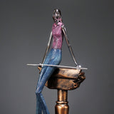 Billiards Characters Resin Crafts Ornaments Home Decoration Accessories Figurine Sports Miniature Gift Model Home Decor - one46.com.au
