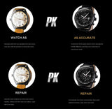 Fashion Curren Brand Business Black Man Wrist watch Date Genuine Leather waterproof Casual wristwatch Male Relojes hombre - one46.com.au