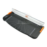 For Jielisi 909-5 A4 Guillotine Ruler Paper Cutter Trimmer Cutter Black-Orange Z09 Drop ship - one46.com.au