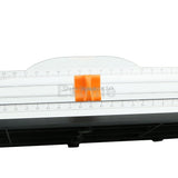 For Jielisi 909-5 A4 Guillotine Ruler Paper Cutter Trimmer Cutter Black-Orange Z09 Drop ship - one46.com.au