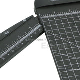 For Jielisi 909-5 A4 Guillotine Ruler Paper Cutter Trimmer Cutter Black-Orange Z09 Drop ship - one46.com.au