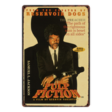 [ Mike86 ] Pulp fiction Fight club Reservoid Dogs Retro Movie Metal Poster Pub Cinema Bar Mural Painting Decor 20X30 CM AA-1039 - one46.com.au