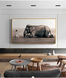 Buddha Modern Canvas Painting Nordic Posters And Prints Zen Home Decoration Elephant religion Art Wall Picture For Living Room - one46.com.au