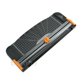 For Jielisi 909-5 A4 Guillotine Ruler Paper Cutter Trimmer Cutter Black-Orange Z09 Drop ship - one46.com.au