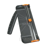 For Jielisi 909-5 A4 Guillotine Ruler Paper Cutter Trimmer Cutter Black-Orange Z09 Drop ship - one46.com.au