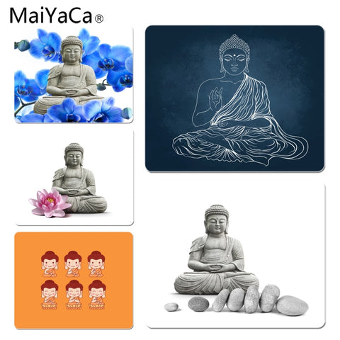 MaiYaCa Beautiful Anime Buddhism Lord Buddha DIY Design Pattern Game mousepad Size for 18x22cm 25x29cm Small Mousepad - one46.com.au