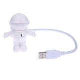 Funny Astronaut USB Gadget Spaceman USB LED Light Adjustable Night Light Gadgets for Computer PC Lamp - one46.com.au