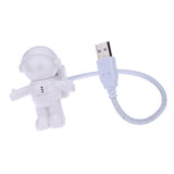 Funny Astronaut USB Gadget Spaceman USB LED Light Adjustable Night Light Gadgets for Computer PC Lamp - one46.com.au