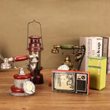 Home Decor Classic Camera Gear Refrigerator TV Model Craft Retro Home Furnishings Decoration Vintage Desktop Figurines - one46.com.au