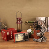 Home Decor Classic Camera Gear Refrigerator TV Model Craft Retro Home Furnishings Decoration Vintage Desktop Figurines - one46.com.au