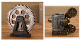 Home Decor Classic Camera Gear Refrigerator TV Model Craft Retro Home Furnishings Decoration Vintage Desktop Figurines - one46.com.au