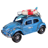 Retro Cassic Cars Figurine Metal Decoration Handmade Iron Classic Beetle Sailor Car Model Home Decoration Kid Toy Cars Crafts - one46.com.au