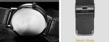 SINOBI Top Brand Fashion Minimalist Wrist Watch Men Watch Ultra-Thin Men's Watch Waterproof Watches Clock relogio masculino - one46.com.au