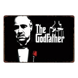 [ Mike86 ] GOD FATHER Tin sign Movie Art  wall Posters decor Pub Cafe Bar Party Craft Retro Iron Painting A-254 - one46.com.au