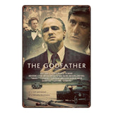 [ Mike86 ] GOD FATHER Tin sign Movie Art  wall Posters decor Pub Cafe Bar Party Craft Retro Iron Painting A-254 - one46.com.au