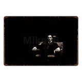 [ Mike86 ] GOD FATHER Tin sign Movie Art  wall Posters decor Pub Cafe Bar Party Craft Retro Iron Painting A-254 - one46.com.au