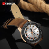 Top Brand Mens Quartz Watches Blue Creative Unique Fashion Design Wrist watch Leather Strap Date Week Clock Reloj Male - one46.com.au