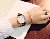 Polygonal dial design women watches luxury fashion dress quartz watch ulzzang popular brand white ladies leather wristwatch - one46.com.au