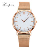 Women Bracelet Watch Silver Square Luxury Crystal Alloy WristWatches Lvpai Brand Women Fashion Men Watch Quartz Dropshiping - one46.com.au