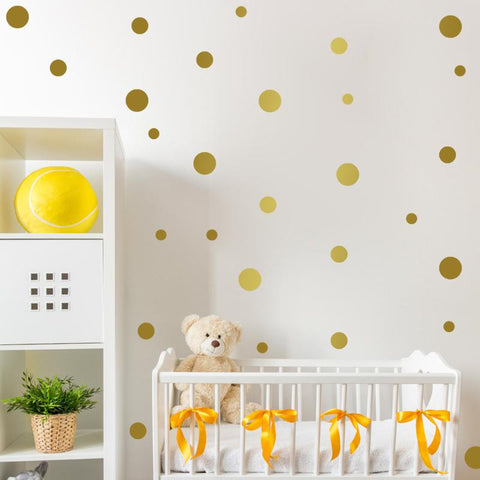 Creative Dots Wall Stickers DIY Kids Bedroom Background Decoration Wall Stickers for Kids Rooms DIY Poster Stickers - one46.com.au