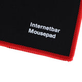 Hot 25*21CM Gaming Mouse Pad Black Red Lock Edge Rubber Speed Mouse Mat for PC Laptop Computer Black Games Mousepad Micepad - one46.com.au