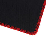 Hot 25*21CM Gaming Mouse Pad Black Red Lock Edge Rubber Speed Mouse Mat for PC Laptop Computer Black Games Mousepad Micepad - one46.com.au