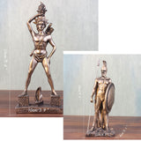 Medieval Vintage Resin Sculpture Knights Warrior Soldier Treasure Goddess Of Justice Venus Goddess God Classic Figurine Crafts - one46.com.au