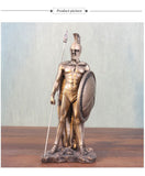 Medieval Vintage Resin Sculpture Knights Warrior Soldier Treasure Goddess Of Justice Venus Goddess God Classic Figurine Crafts - one46.com.au