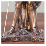 Medieval Vintage Resin Sculpture Knights Warrior Soldier Treasure Goddess Of Justice Venus Goddess God Classic Figurine Crafts - one46.com.au