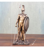 Medieval Vintage Resin Sculpture Knights Warrior Soldier Treasure Goddess Of Justice Venus Goddess God Classic Figurine Crafts - one46.com.au