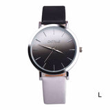 2018 Fashion WristWatch Retro Rainbow Design Women Dress Watch Quartz Leather  Watches gift for lovers Montre Relogio  #D - one46.com.au