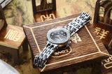 2019 New Arrive Fashion and casual Ladies watches Silver bracelet Luxury crystal watch OEM Round ultra slim dress Quartz watches - one46.com.au