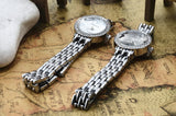 2019 New Arrive Fashion and casual Ladies watches Silver bracelet Luxury crystal watch OEM Round ultra slim dress Quartz watches - one46.com.au