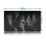2018 New Fashion Old World Map Mouse Pad, 80*30cm Large Mouse Pad for Notbook Computer Mousepad Gaming Mouse Mats for Mouse Game - one46.com.au