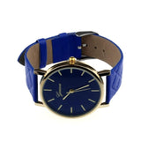 2018 Fashion Geneva hight quality Wristwatch Fashionable Unique Leather Watchband Watch Women Quartz Dress Watch #D - one46.com.au