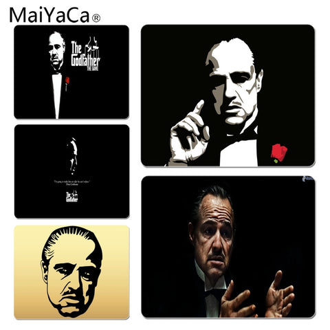 MaiYaCa  The Godfather Don Corleone Large Mouse pad PC Computer mat Size for 18x22x0.2cm Gaming Mousepads - one46.com.au