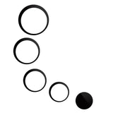 5Pcs/set Acrylic Circle Mirror Wall Stickers Removable DIY Wall Decoration Art Decals for Kids Room Home Wall Stickers - one46.com.au