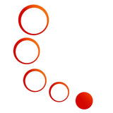 5Pcs/set Acrylic Circle Mirror Wall Stickers Removable DIY Wall Decoration Art Decals for Kids Room Home Wall Stickers - one46.com.au