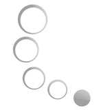 5Pcs/set Acrylic Circle Mirror Wall Stickers Removable DIY Wall Decoration Art Decals for Kids Room Home Wall Stickers - one46.com.au
