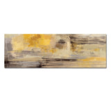 Abstract Yellow Oil Painting on Canvas Posters and Prints Modern Scandinavian Wall Art Picture Bedroom Kids Room Cuadros Decor - one46.com.au