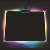 RGB Gaming Mouse Pad Anti-Silp Silicone Bottom USB Lighting Pads for PC Game LOL Overwatch QJY99 - one46.com.au