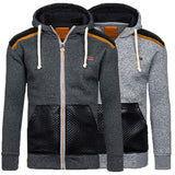 INCERUN Autumn Hoodies Men Hombre Zipper Jacket Hoodie Sweatshirt Slim Fit Hoody Coat Pullover Coat Men Winter Clothes - one46.com.au